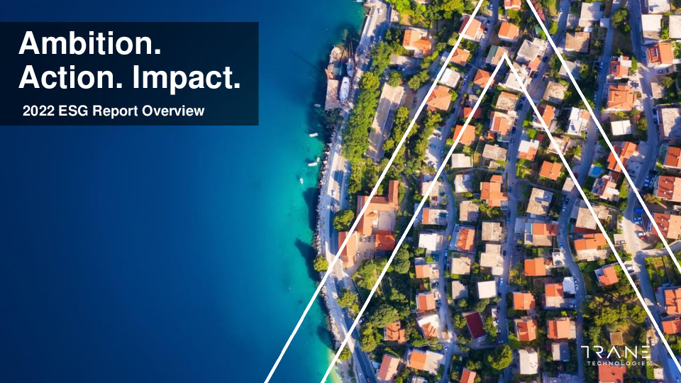 3. Trane Presentation Slides: Driving Performance Through Sustainability thumbnail