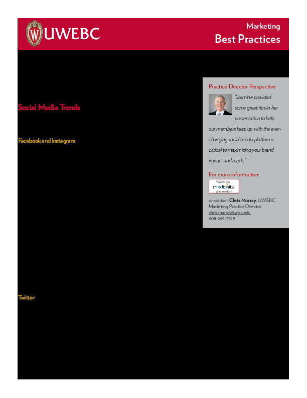 Best Practices: Social Media Trends and Strategies thumbnail